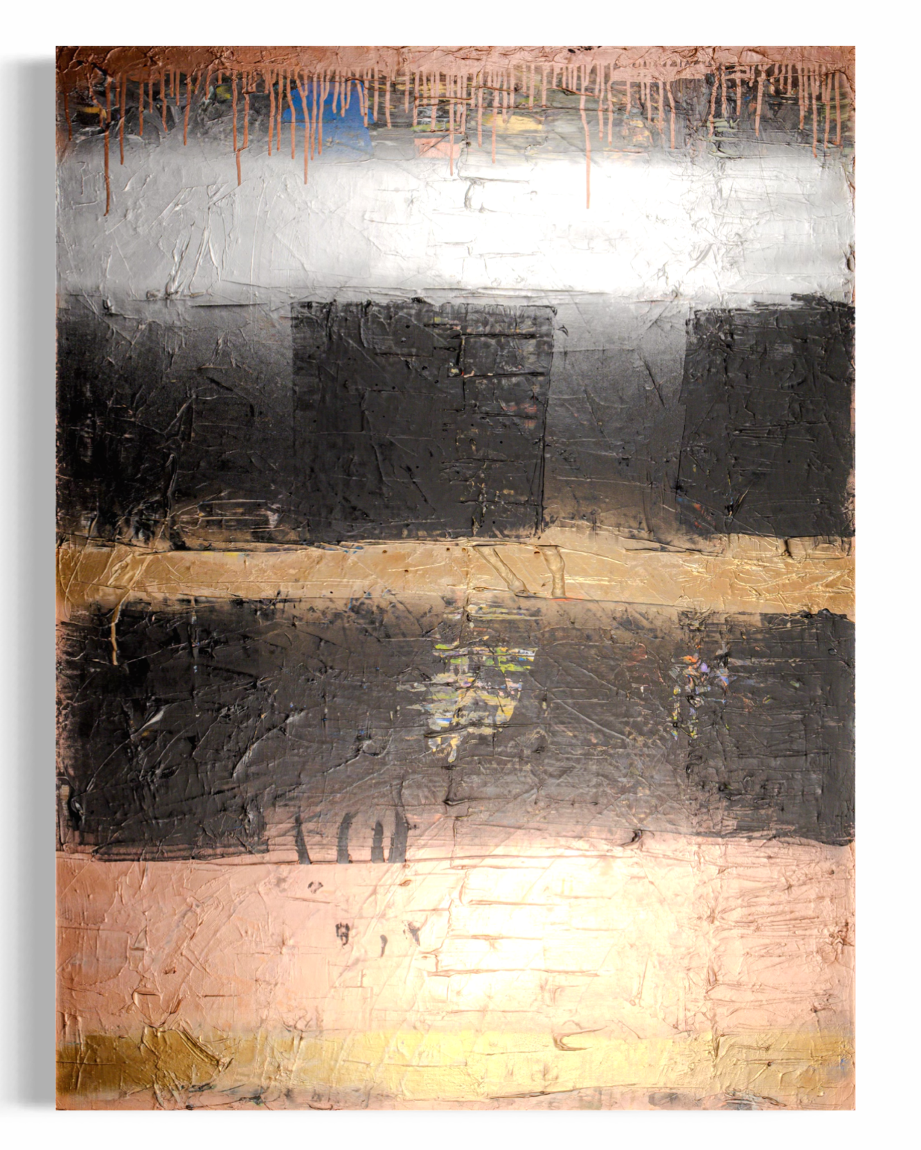 Pictured: original painting Levels by Youssef Lakhrif