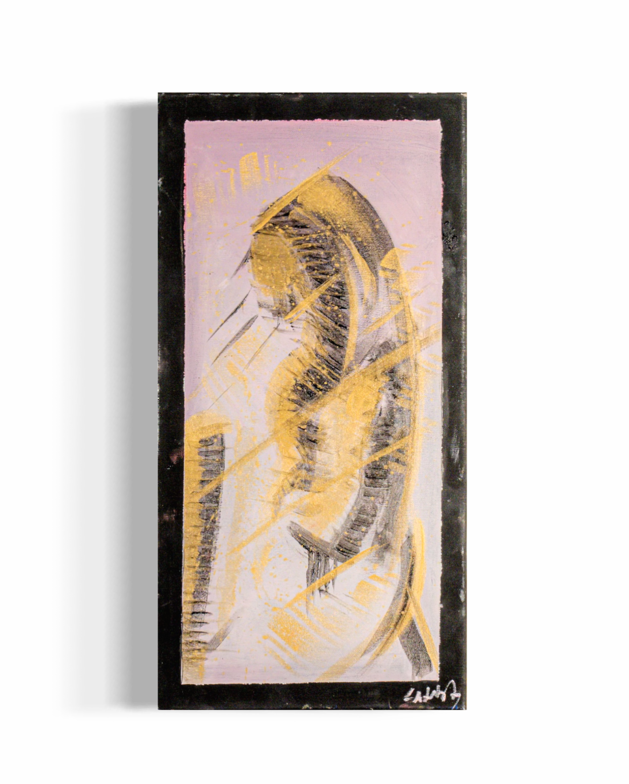 Pictured: original painting Protector by Youssef Lakhrif